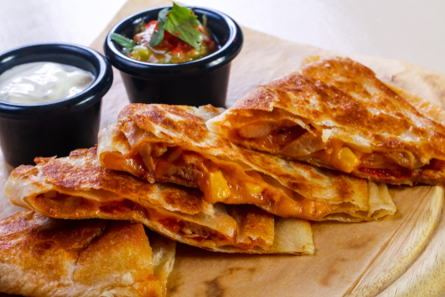 Quesadilla with chicken