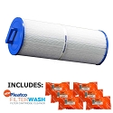 Pleatco Cartridge Filter PWW50L Waterway Teleweir 50  817-4050 w/ 6x Filter Washes