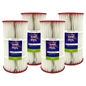 Clorox Silver Advanced Pool Filtration Replacement Cartridge for Hayward CX900R, 90 sq. ft - 4 pack