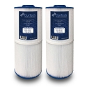 ClurTech Spa Filter Cartridge 60 Sq Ft for Jacuzzi J300 Series - 2 pack