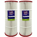 Clorox Silver Advanced Pool Filtration Replacement Cartridge for Predator Clean & Clear, 200sq ft - 2 pack
