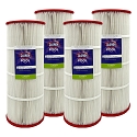 Clorox Silver Advanced Pool Filtration Replacement Cartridge for Predator Clean & Clear, 200sq ft - 4 pack