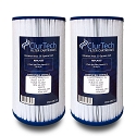 ClurTech Spa Filter Cartridge 50 Sq Ft for Aquaterra Filter - 2 Pack