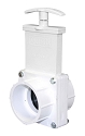Valterra 6201 PVC Gate Valve, White, 2
