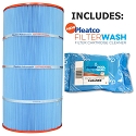Pleatco Cartridge Filter PWW100-M4 Waterway Pool 100 Leisure Bay WW-100 (Antimicrobial)  817-0100 111832 (Antimicrobial) w/ 1x Filter Wash
