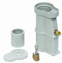 S.R. Smith  Universal Pool Rail Ladder Anchor, 6 Inch - Plastic