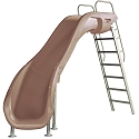 S.R. Smith 610-209-58210 Rogue2 Pool Slide, Left Curve, Taupe