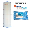 Pleatco Cartridge Filter PSR100 Sta-Rite Posi-Flo 100GPM-TX 100TX 100TXR II PTM100 T-100TX T-100TXR open w/12 concentric slots  WC108-58S2X w/ 1x Filter Wash
