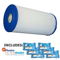 Pleatco Cartridge Filter PSD65-2 Sundance 65; 2 5/8 I.D.  6540-481 w/ 6x Filter Washes