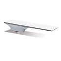 S.R. Smith 68-210-73624 Flyte-Deck II Stand with 6-Foot Fibre Dive Diving Board, Gray Granite