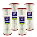 Clorox Silver Advanced Pool Filtration Replacement Cartridge for Hayward CX 870, 100 sq. ft. - 4 pack