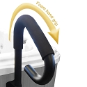 Smart Spa Supply Spa Handrail with Undermount Base - Black