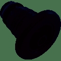 Waterway Plastics - Poly Jet Internal, Roto, Smooth Face, Black - 210-6121