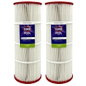 Clorox Silver Advanced Pool Filtration Replacement Cartridge for Hayward C-1750, 175 sq. ft - 2 pack