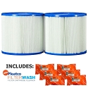 Pleatco Cartridge Filter PRB17.5SF-PAIR Dynamic Series IV - Model DSF 35 Waterway  817-3510 17-2606 6000-134 R173432 w/ 6x Filter Washes