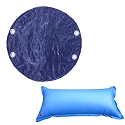 Puri Tech Bulldog, 15x30 ft Winter Pool Cover, with 4x8 ft Air Pillow