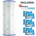 Pleatco Cartridge Filter PA120 120sqft Hayward Star Clear Plus C1200 CX1200RE C-8412 w/ 6x Filter Wash