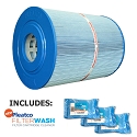 Pleatco Cartridge Filter PWK65-M Watkins Hot Spring Spas upgrade from PWK45N (Antimicrobial)  31114 w/ 3x Filter Washes
