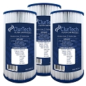 ClurTech Spa Filter Cartridge for Pentair Rainbow Dynamic Series IV, DFM DFML Waterway Filters - 3 pack