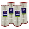 Clorox Silver Advanced Pool Filtration Replacement Cartridge for Predator Clean & Clear, 100sq ft - 4 pack