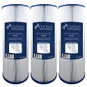 ClurTech Spa Filter Cartridge 50 Sq Ft for Jacuzzi J200 Series Filter - 3 pack