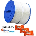 Pleatco Cartridge Filter PVT50WH-F2L Vita Spa New Handle Model 2005 version w/ 3x Filter Washes