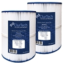 ClurTech Spa Filter Cartridge 65 Sq Ft for Hot Springs Watkins Tiger River - 2 pack
