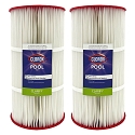 Clorox Silver Advanced Pool Filtration Replacement Cartridge for ProClean 125, 125 sq. ft. - 2 pack