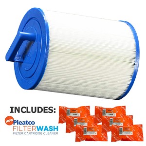 Pleatco Cartridge Filter PSG13.5P4 Saratoga Spas 303575 w/ 6x Filter Washes