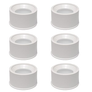 Puri Tech Schedule 40 PVC Fitting 2"" x 1.5"" Reducer Bushing Spg x Slip 6 Pack