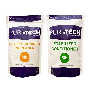 Puri Tech 5 lb Calcium Hardness Increaser and 5 lb Stabilizer Conditioner Kit