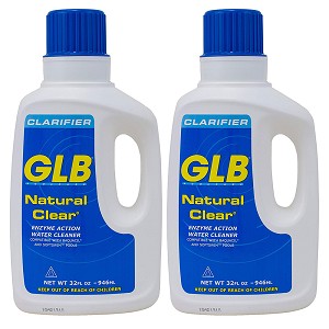 GLB Natural Clear Enzyme Clarifier 32 oz 2 Pack