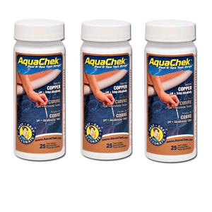 AquaChek Copper 3-IN-1 Test Strips  512232 3 Pack