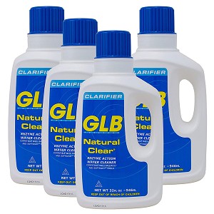 GLB Natural Clear Enzyme Clarifier 32 oz 4 Pack