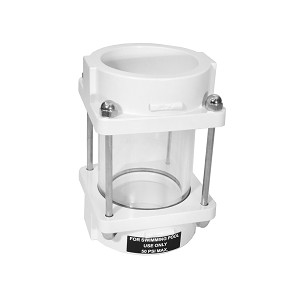 Genuine Hayward 2" Socket In-Line Slip Sight Glass