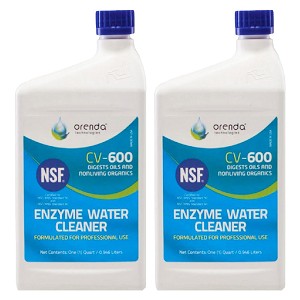 Orenda Technologies CV-600 Catalytic Enzyme Pool Water Cleaner Concentrate 2 Pk