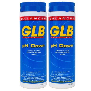 GLB pH Down 2lb 2 Pack