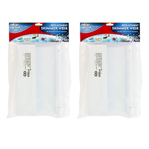 Blue Devil Skimmer Weir Replacement Swimquip U3 8-3/8" 2 Pack