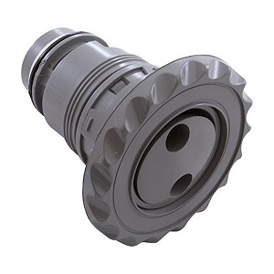 Waterway 210-6077 3.37"" FD Deluxe Scallop Pulsator Poly Jet Internal - Gray
