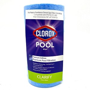 Clorox Platinum Premium Pool Filtration Replacement for Pleatco Sundance Donut Spa Filter PPS750 FC-2812