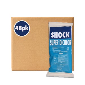 Stabilized Chlorine Granular Dichlor 99% 1lb 48 Pack