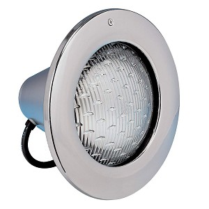 Hayward W3SP0581S100 AstroLite Pool Light, Stainless Steel Face Rim,12-Volt, 100-Foot Cord 300W