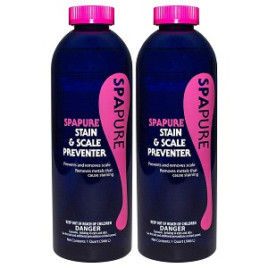 SpaPure Stain & Scale Preventer 1pt 2 Pack