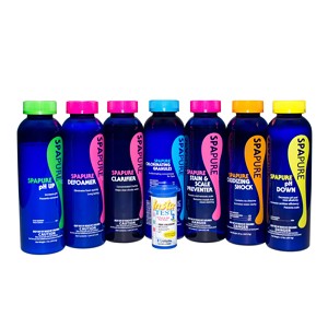SpaPure Complete Chlorine Spa Care Start Kit All In One Treatment C003468-CS6X1K