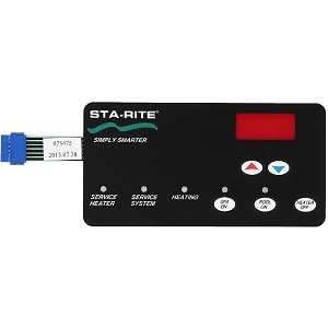 Pentair Control Switch Membrane, Touchpad, 6 pin, Max-E-Therm Heater