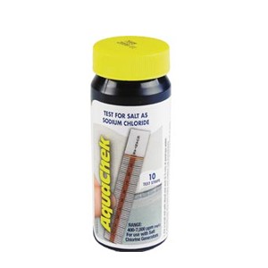 AquaChek White Salt Titrators Test Strips 10ct