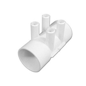 Waterway Plastics 672-4170 2 x 2 x 0.75 in. SB Ports PVC Manifold
