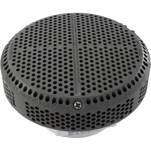 Waterway 640-3587 V 640-3587V 180 GPM Super Straight Hi-Flo Suction Assembly 2 1/2"" Gray
