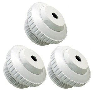 3 Pack Hayward SP1419B HydroStream 3/8"" Opening Directional Outlet White