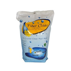Fiber Clear 3 Lb Cellulose Media DE Alternative for Pool DE Filters 4003DC